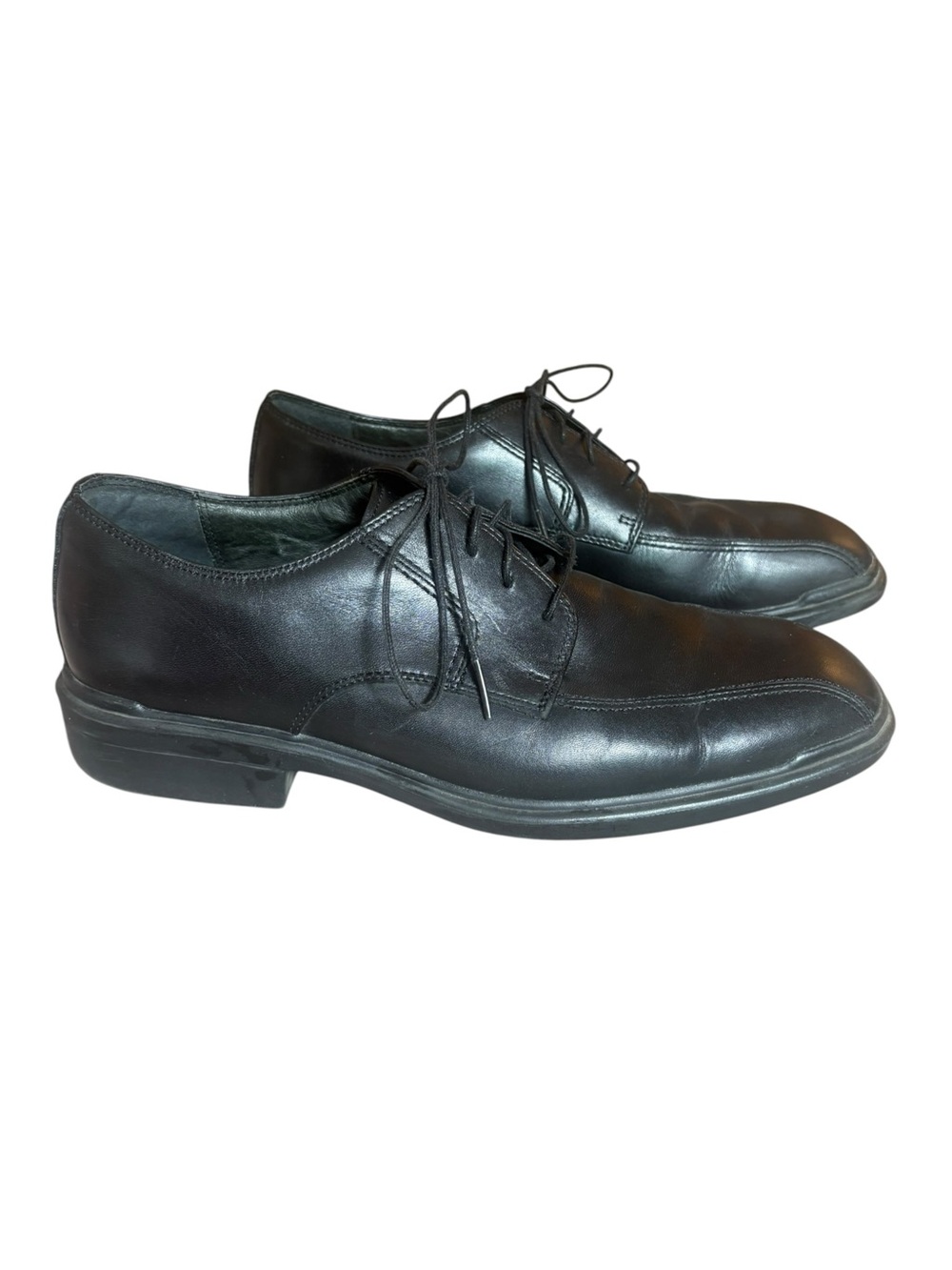 Rockport APM70161 Black Leather Oxford Shoes Mens Size 9.5